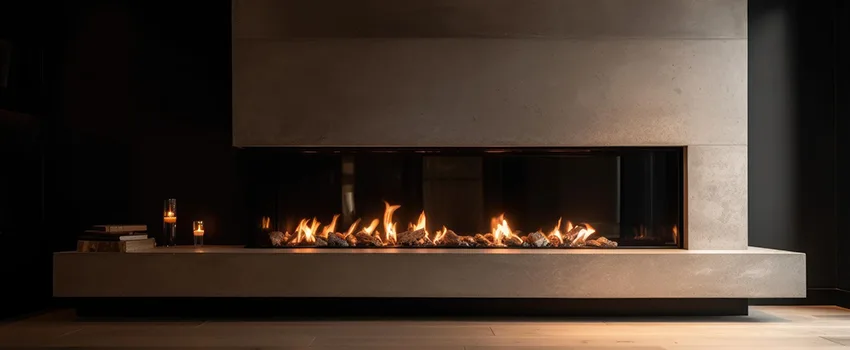 Gas Fireplace Ember Bed Design Services in Prunedale, California