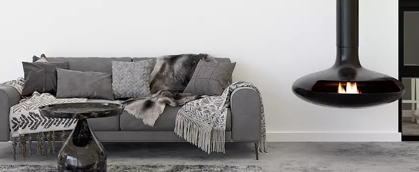 Circular Hanging Fireplace Installation Services in Prunedale, CA