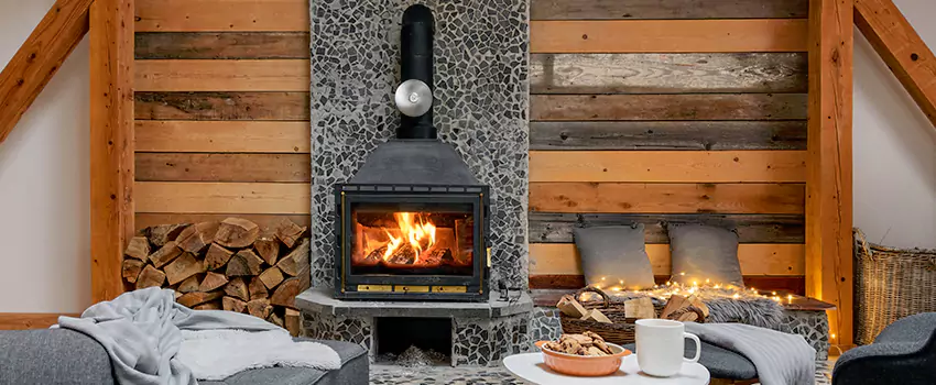 Thelin Hearth Products Direct Vent Gas Stove Fireplace Inspection in Prunedale, California